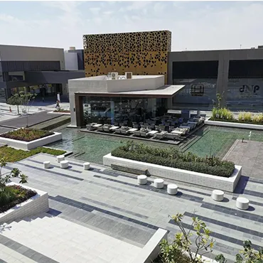 Commercial exterior architecture and refurbishment completed by Leading Cities Contracting