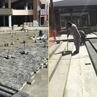 Mall Exterior Architecture and Refurbishment: Lighting coordination